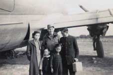 Chinese family boarding C-46