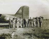 C-47, 3rd Combat Cargo Squadron, captured on enemy airstrip